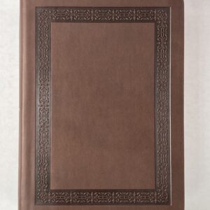 KJV Large Print Compact Reference Bible Dark Brown Color