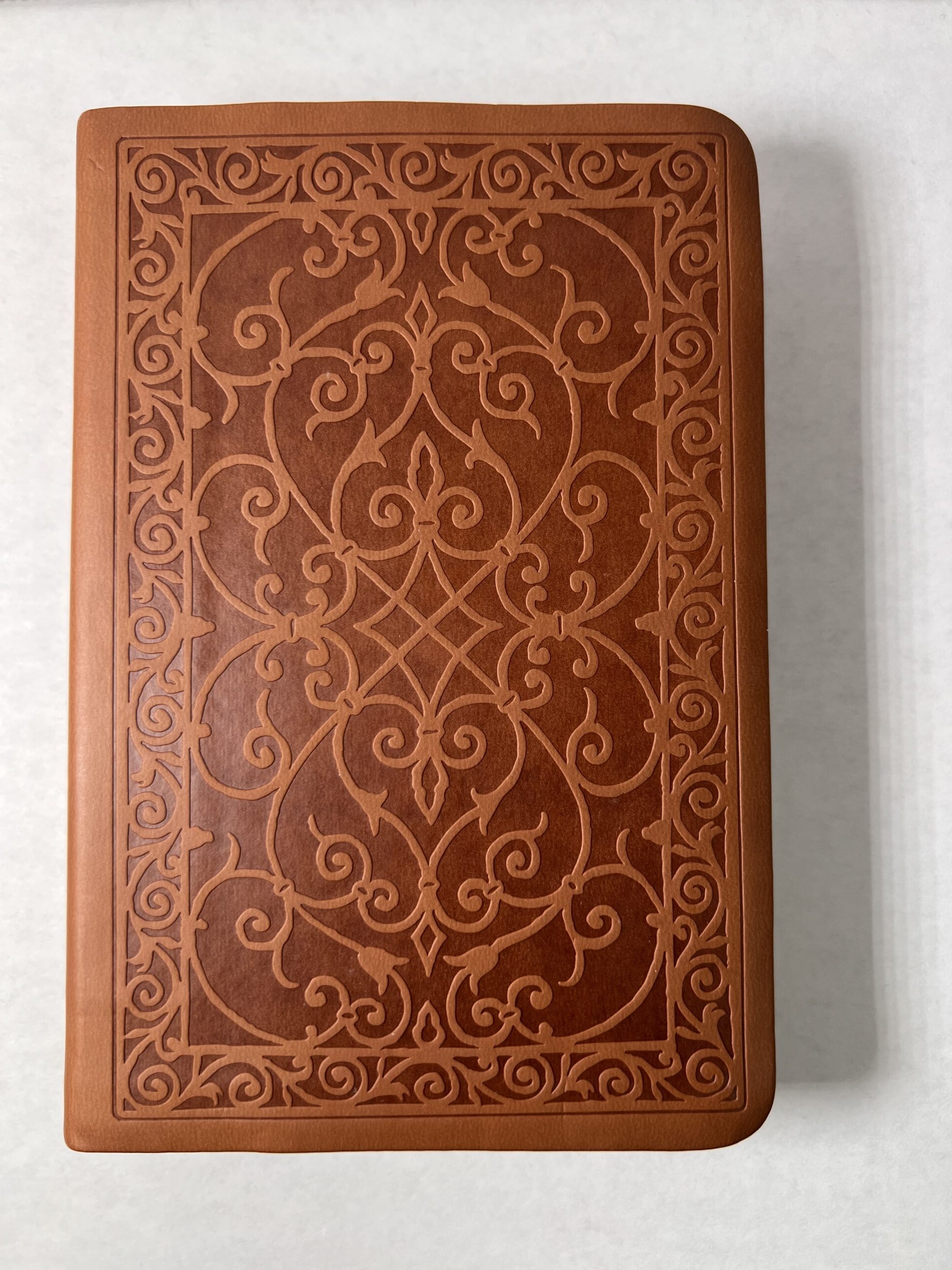 HCSB Pocket Size Gift Bible Brown Filigree